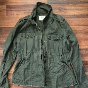 Army green blazer